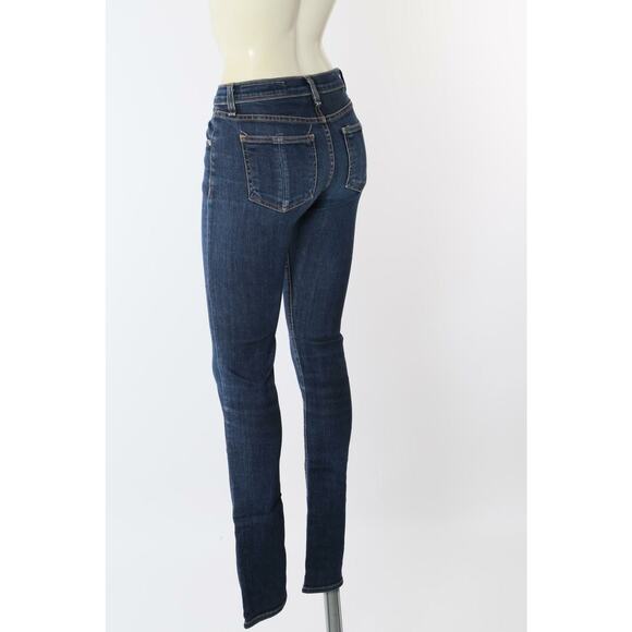 RAG & BONE Heritage Blue Denim High Rise Skinny Jeans Pants Size 25 - Picture 1 of 12